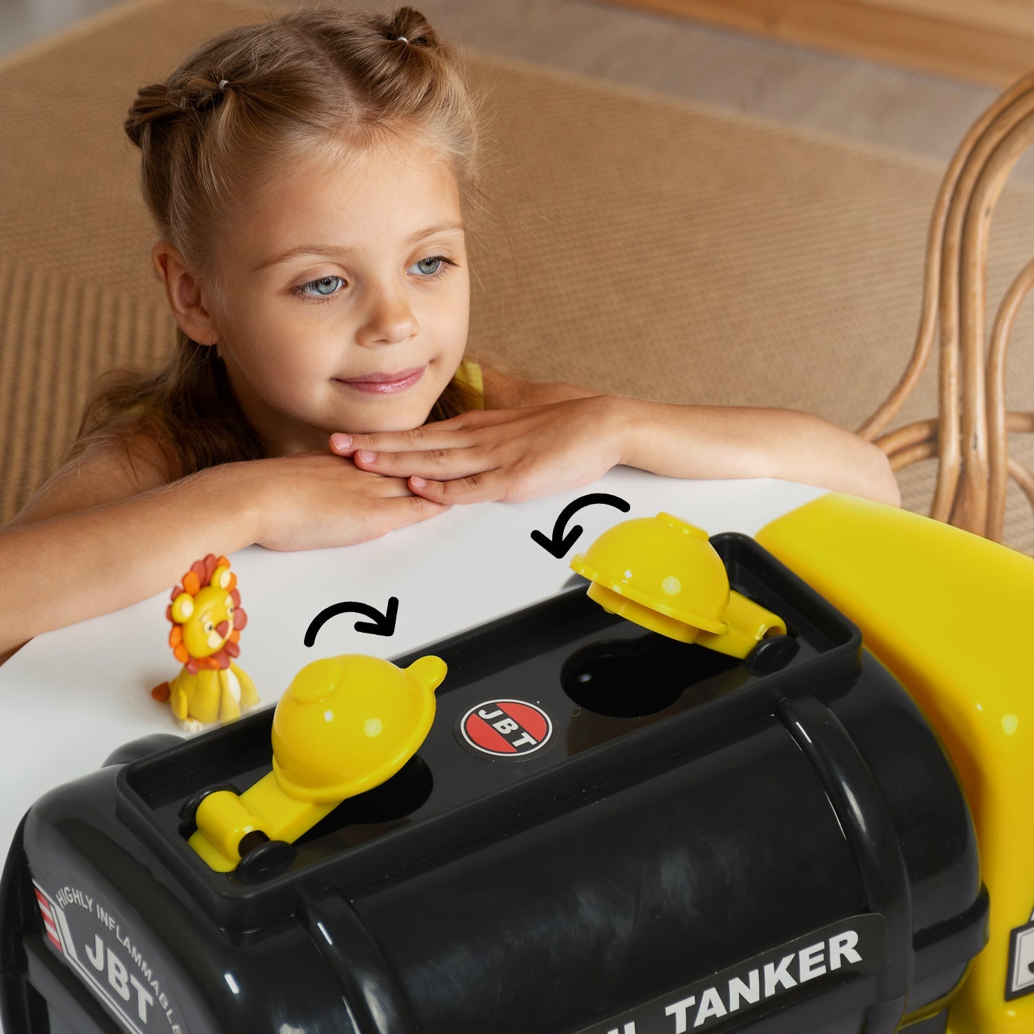 4484 Big Size Heavy Duty Unbreakable Friction Powered with Engine Sound While Running | Non Electric Toy |Tempo Oil - Water Tanker Vehicle Truck for Kids Size DeoDap 4484 Big Size Heavy Duty Unbreakable Friction Powered with Engine Sound While Running | Non Electric Toy |Tempo Oil - Water Tanker Vehicle Truck for Kids Size DeoDap